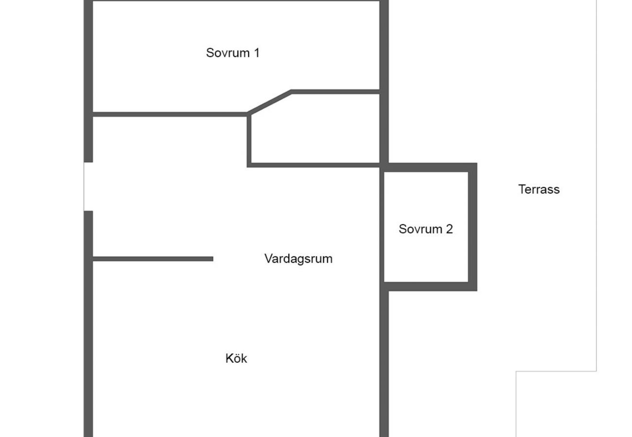 Stuga i Mellerud - Stuga med fin utsikt över Vänern utanför Mellerud | SE17009