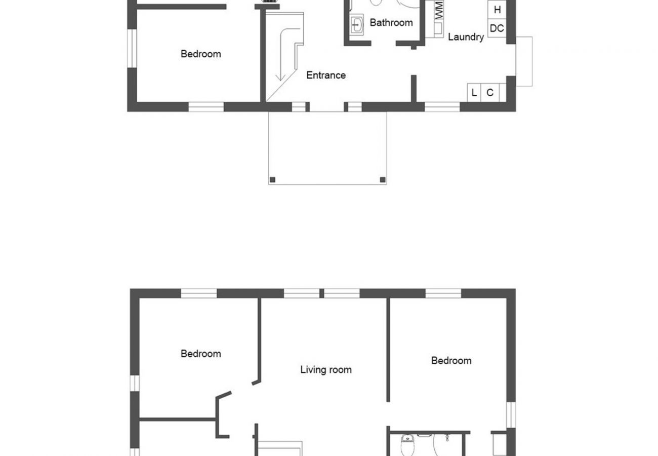 Stuga i Vega - Rymligt boende nära Stockholm med uppvärmd pool | SE13013