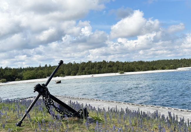 Lägenhet i Lärbro - Mysig stuga på Gotland med bastu nära salta bad | SE12017