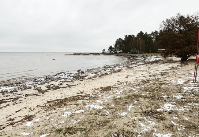 Stuga i Vassmolösa - Helrenoverad stuga belägen i Vita Sand och 200 meter från en havsvik I SE05054