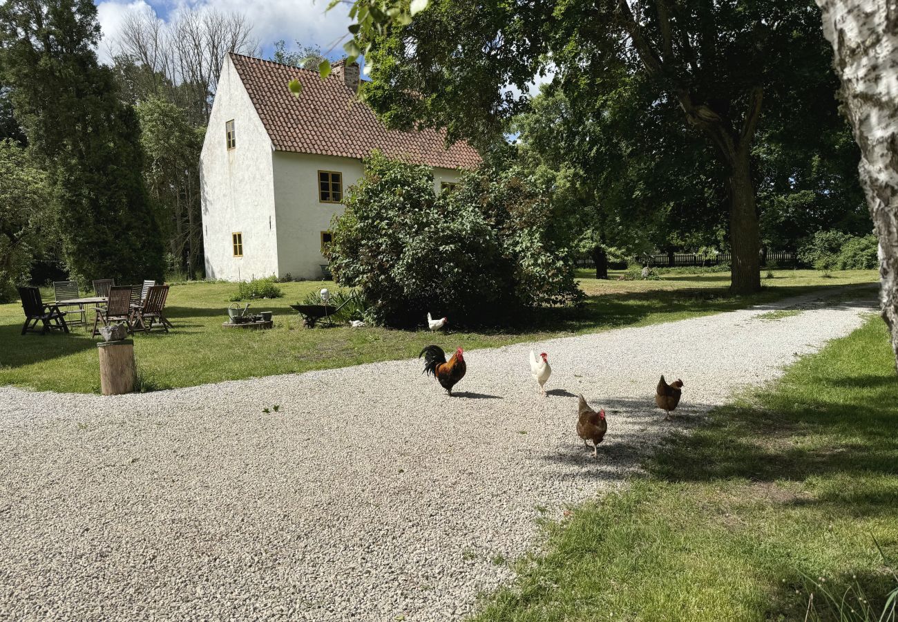 Stuga i Romakloster - Genuint Gotlandhus med stor trädgård i Roma | SE12026