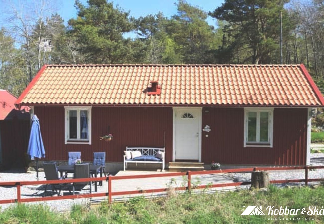 Stuga i Fagerfjäll - Med skogen precis intill får du en fridfull semester på Tjörn.   SE09118