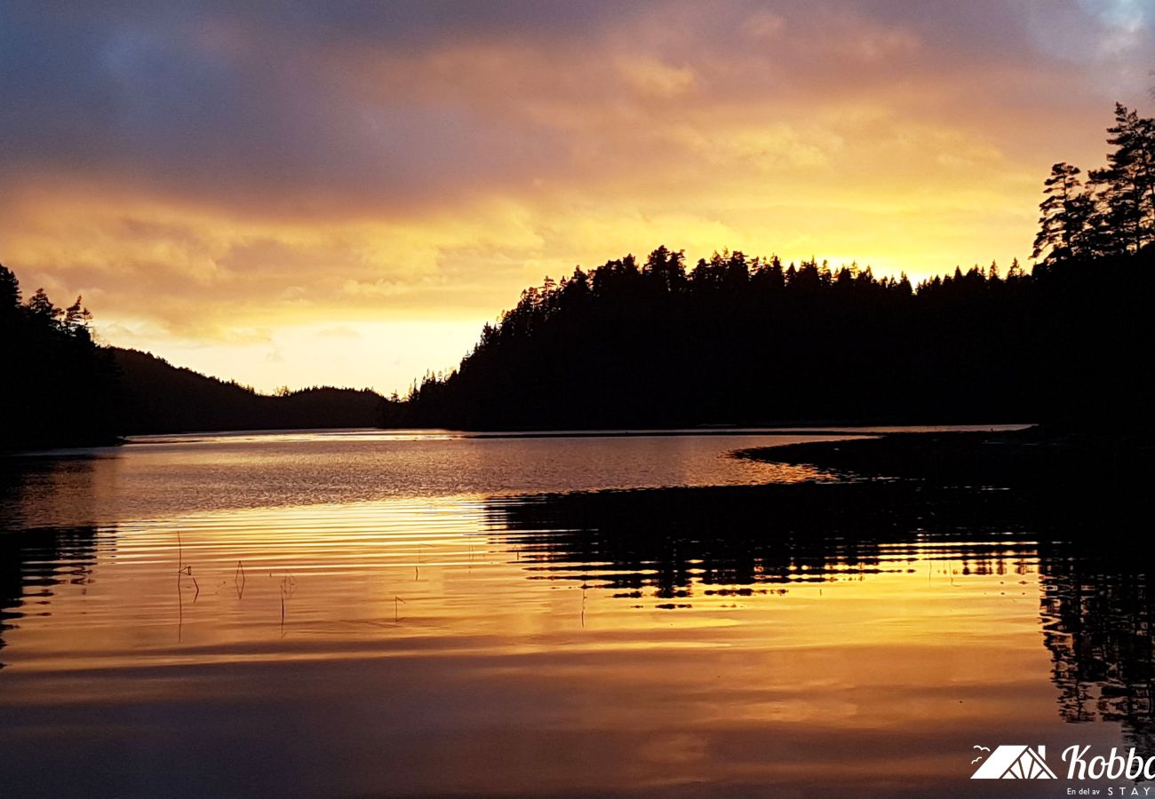 Stuga i Hjälteby - Stuga med naturtomt och bastu på Mjörn | SE09134